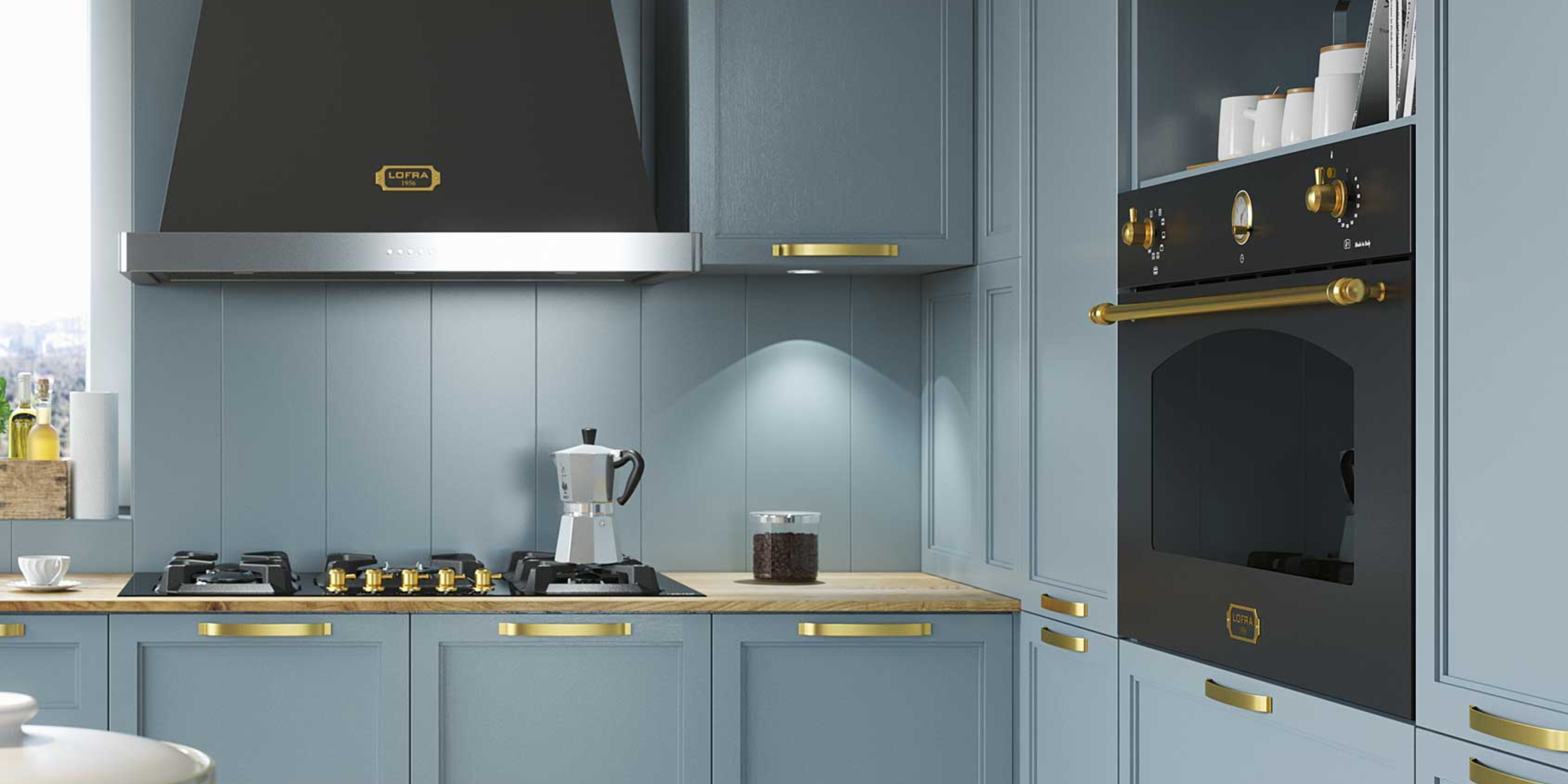 Lofra built-in ovens – Italian-crafted electric and gas ovens from the Dolcevita and Professional lines in 60cm and 90cm