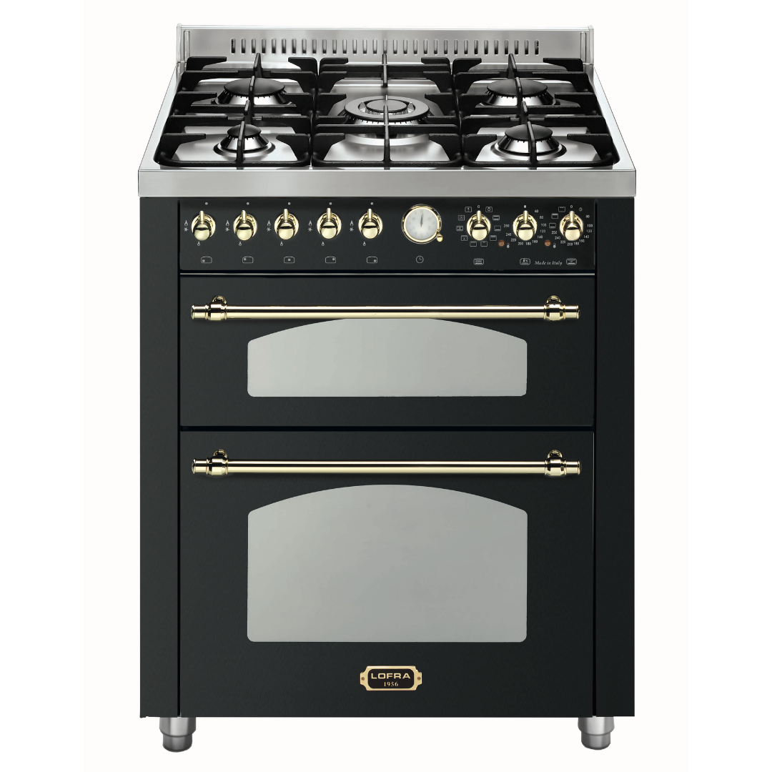 Dolcevita 70 cm Double Electric Oven Dual Fuel Range Cooker