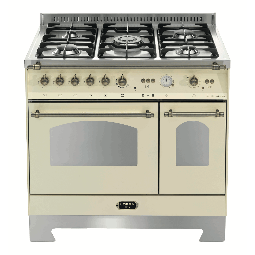 Dolcevita 90 cm Double Oven Gas Fuel Range Cooker