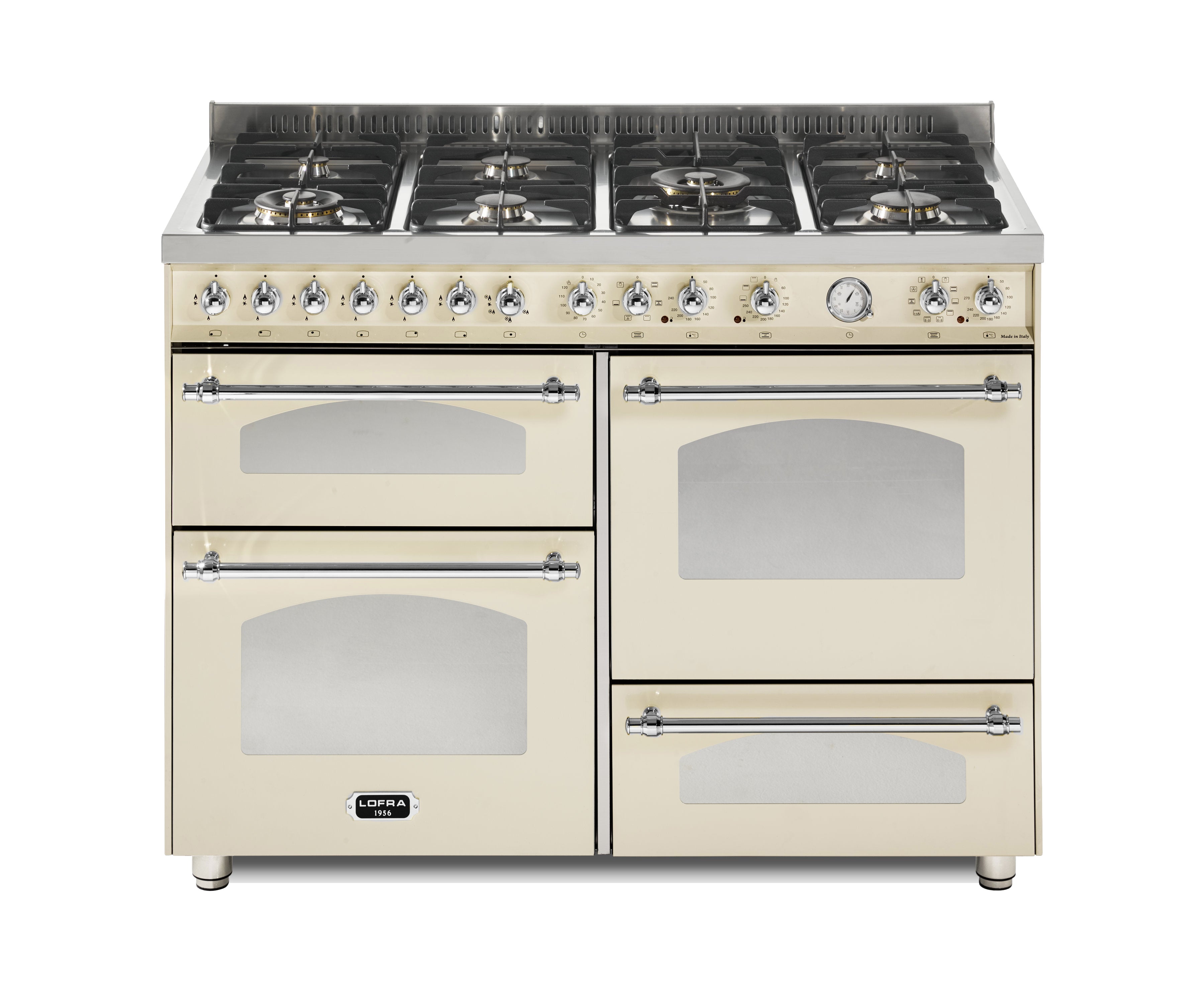 Dolcevita 120 cm Triple Electric Oven Dual Fuel Range Cooker