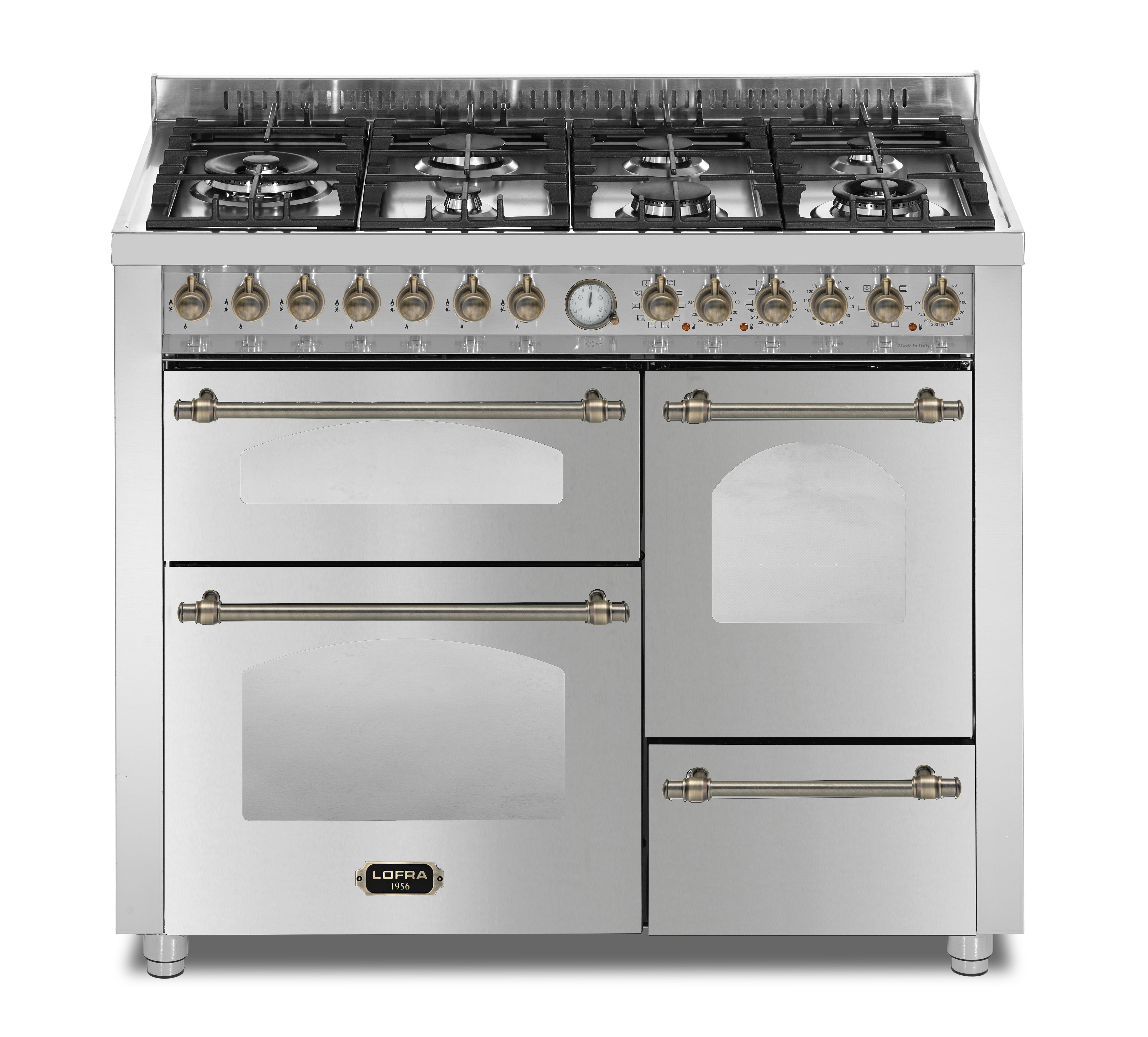 Dolcevita 110 cm Triple Electric Oven Dual Fuel Range Cooker