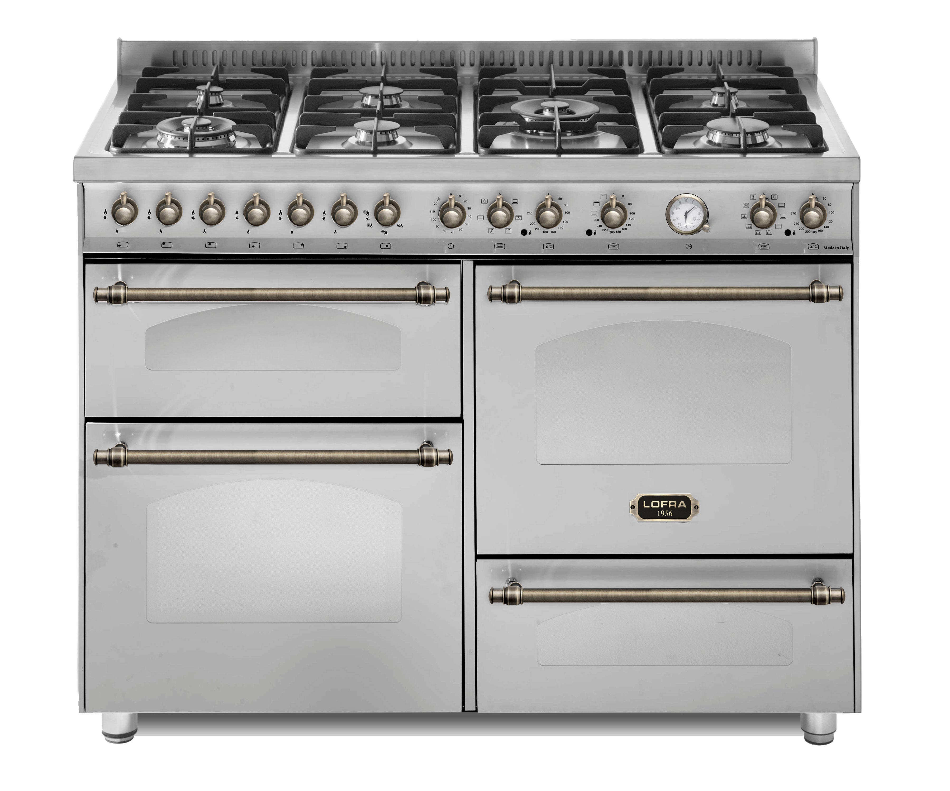 Dolcevita 120 cm Triple Electric Oven Dual Fuel Range Cooker