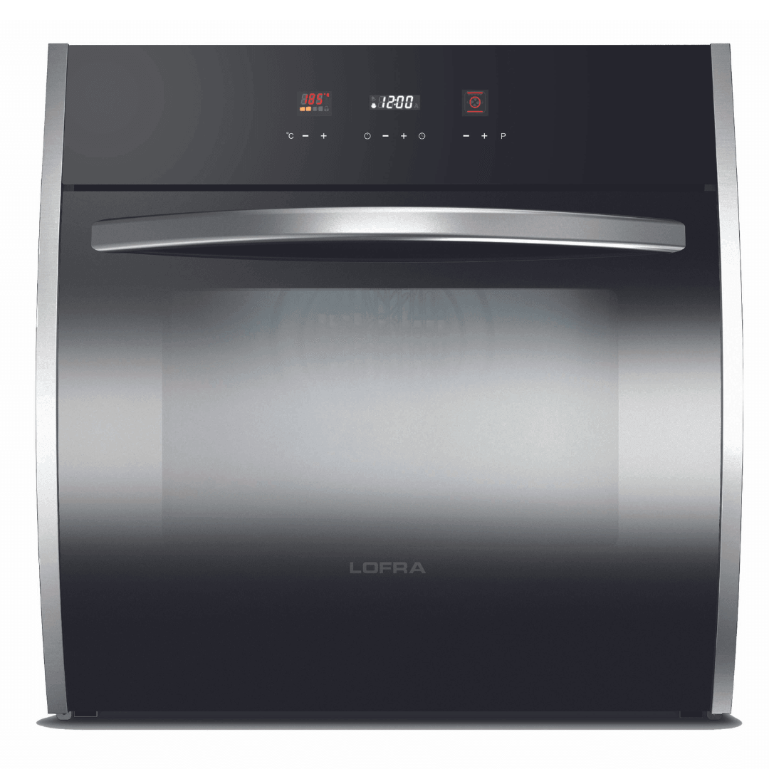 Professional Electric Oven 60 cm - Flexo - Black Glass - Lofra Cookers