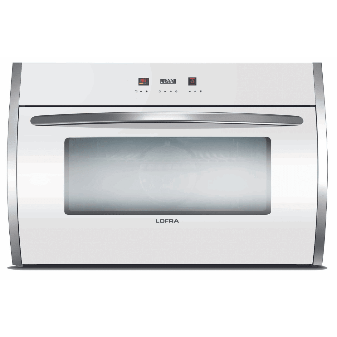 Professional Electric Oven 90 cm - Flexo - Pearl White - Lofra Cookers