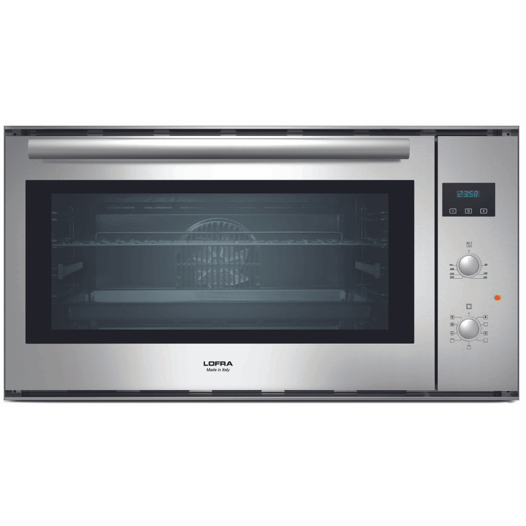 Professional Electric Oven 90 cm - Onyx - Stainless Steel - Lofra Cookers