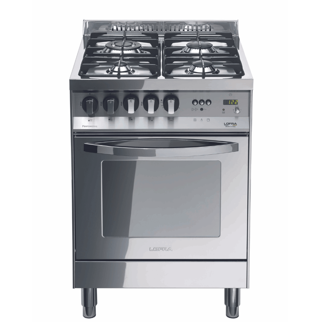 Rainbow 60 cm Gas Range Cooker - Stainless Steel - Lofra Cookers