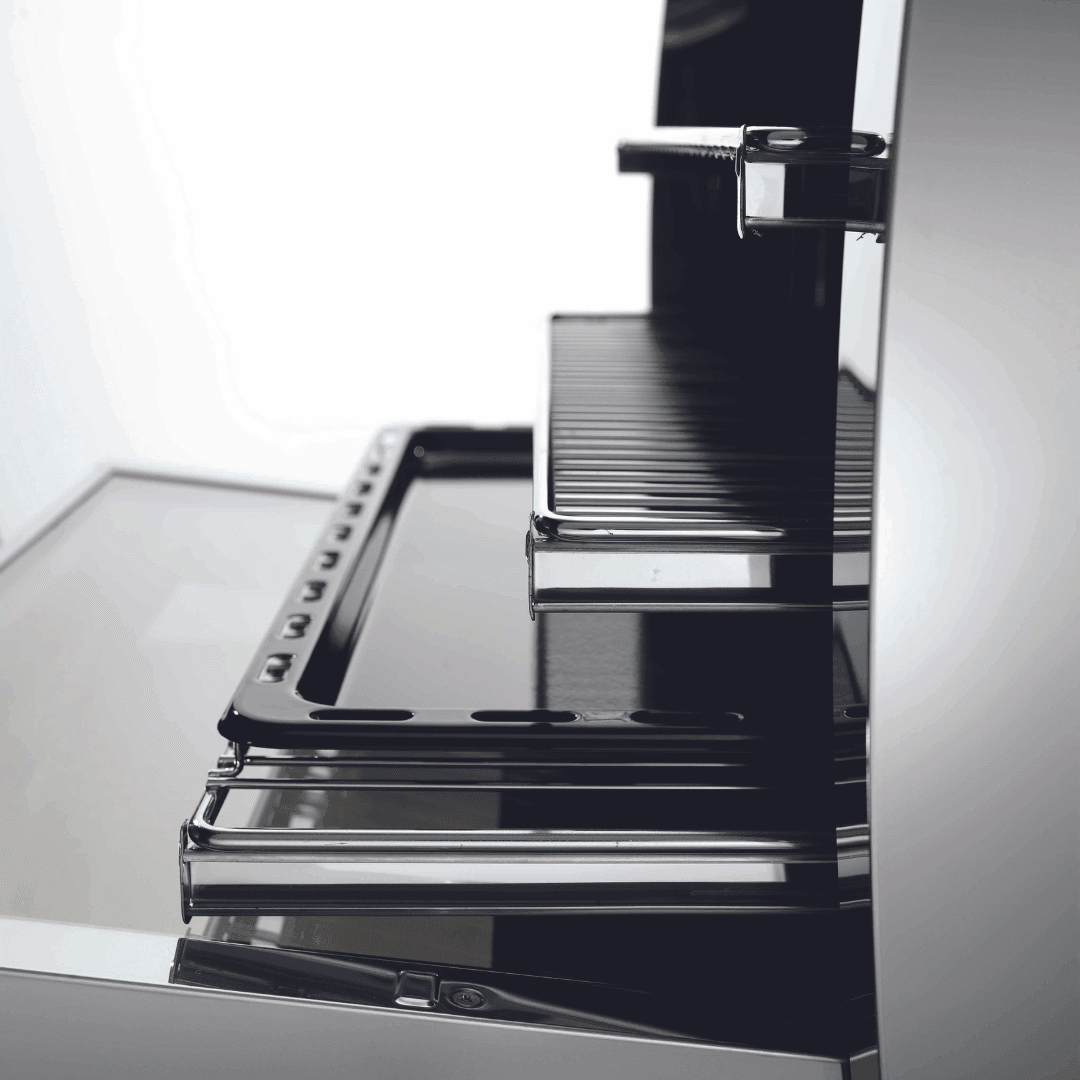Rainbow 80 cm Gas Range Cooker - Black Matte - Lofra Cookers