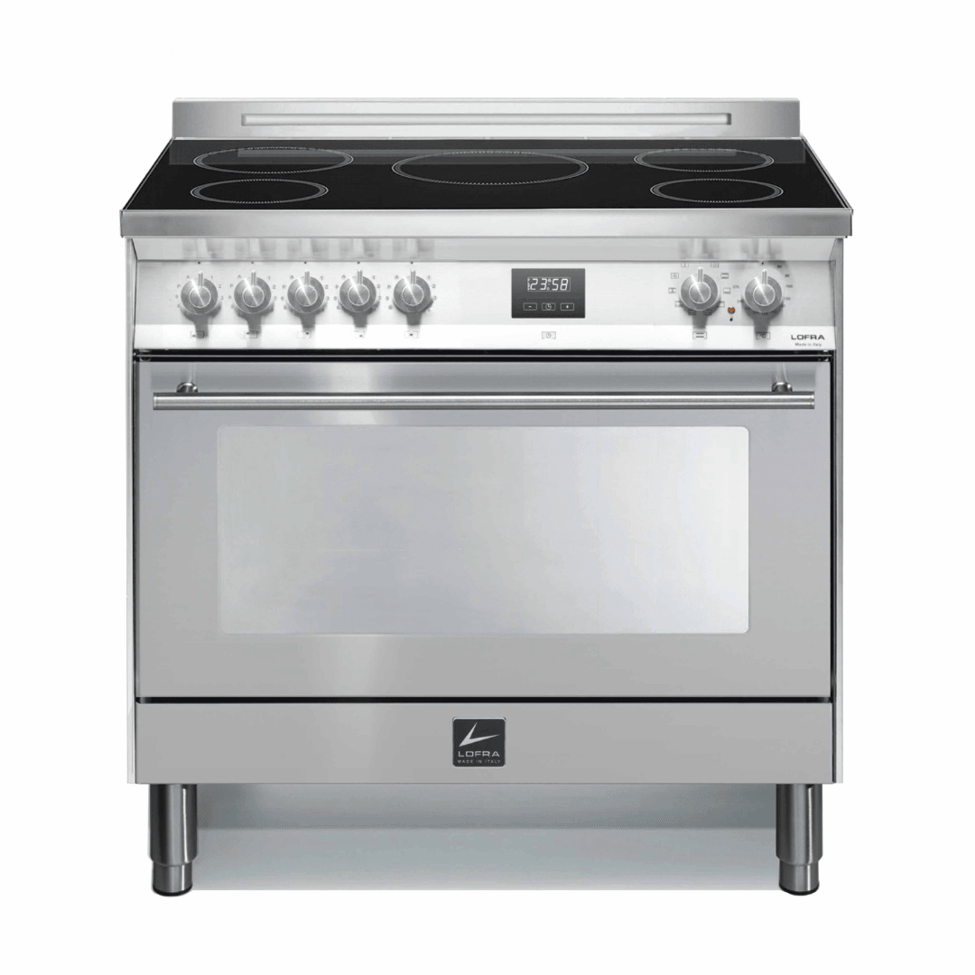 Venezia 90 cm Electric Fuel Cooker - Stainless Steel - Lofra Cookers