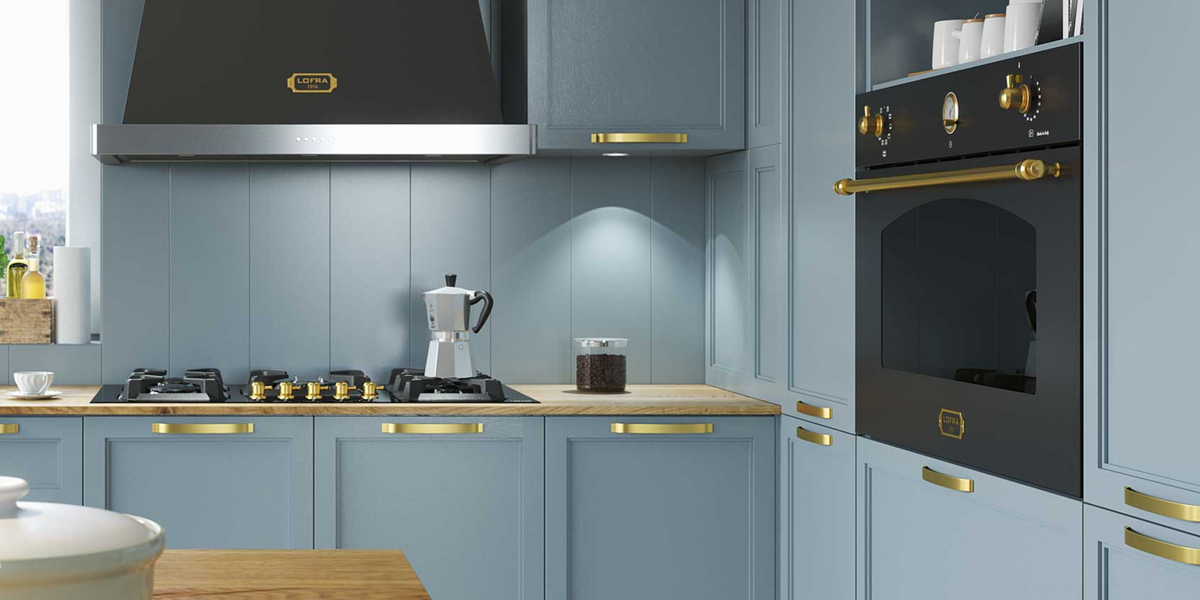 Dolcevita Oven - 60 & 90cm Gas & Electric -Brass, Bronze, Chrome Trim