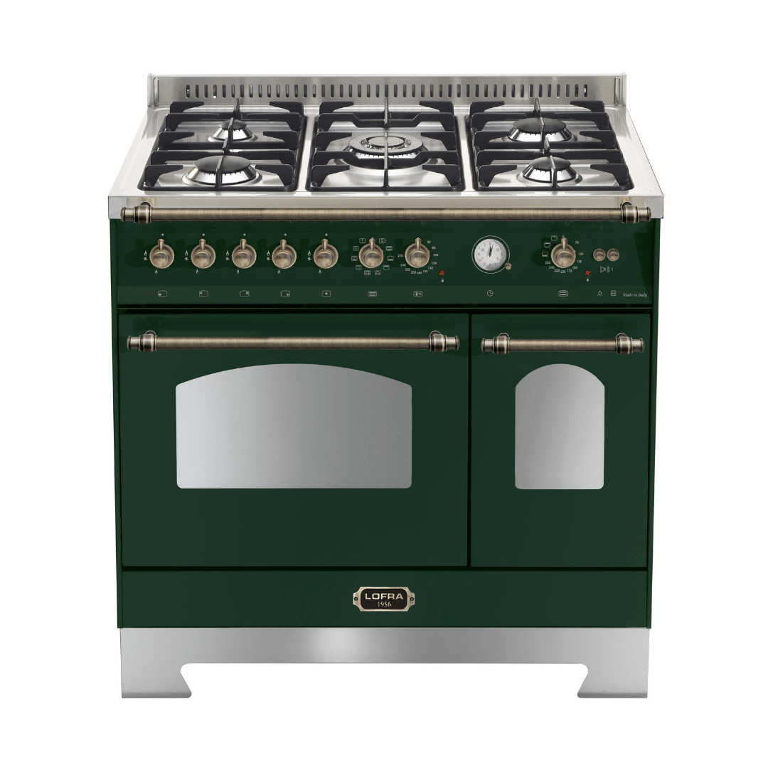 Dolcevita 90 cm Double Electric Oven Dual Fuel Range Cooker