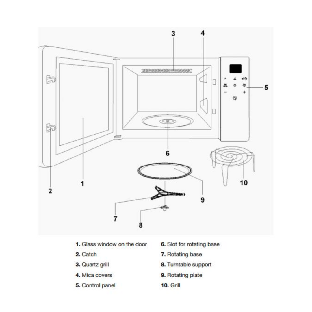 Dolcevita Microwave Oven