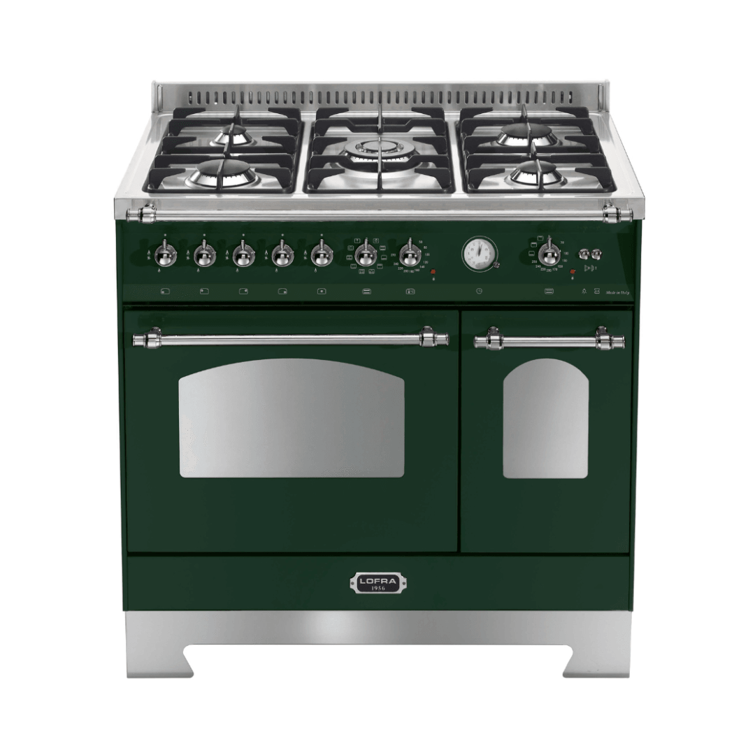 Dolcevita 90 cm Double Electric Oven Dual Fuel Range Cooker