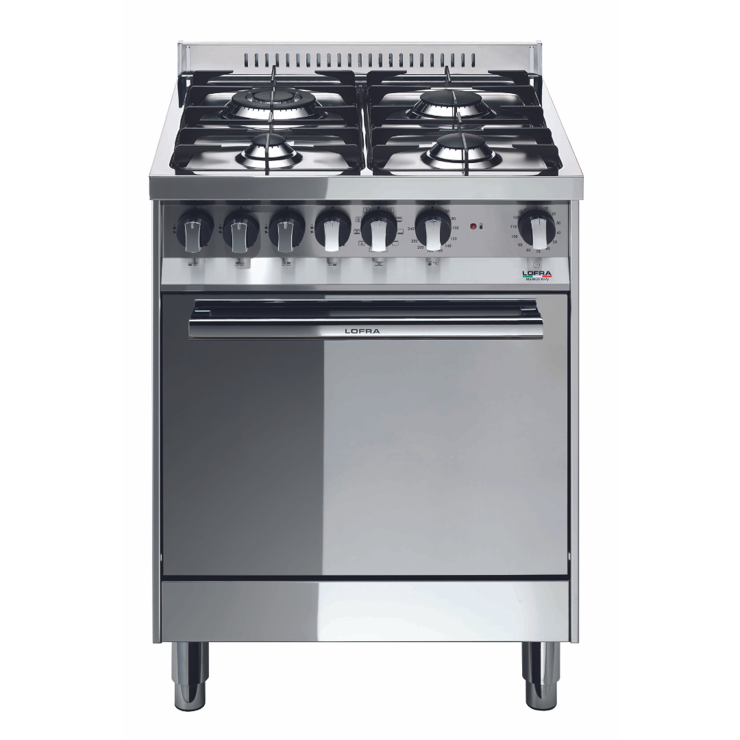 Maxima 60 cm Gas Fuel Range Cooker - Stainless Steel