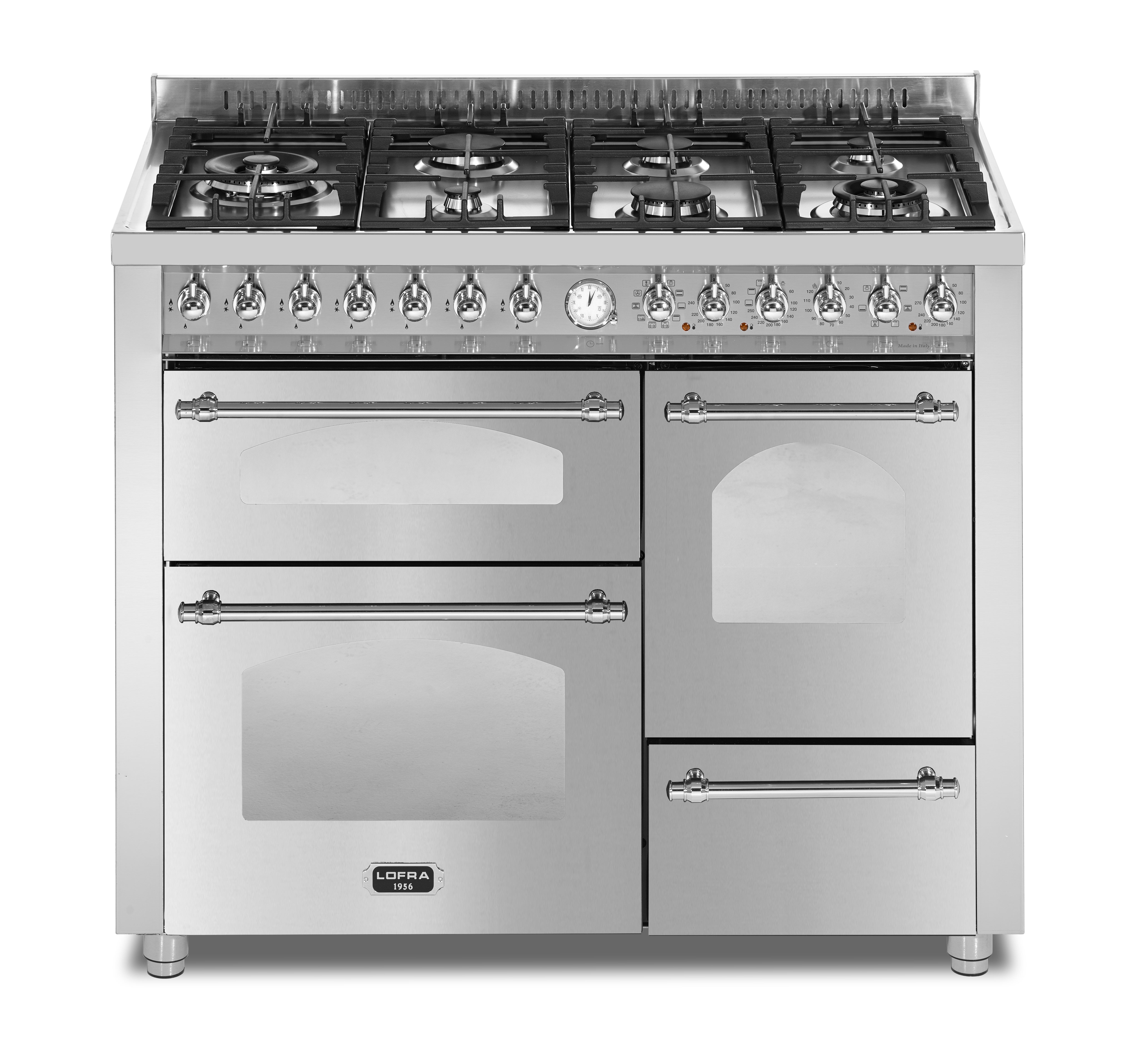 Dolcevita 110 cm Triple Electric Oven Dual Fuel Range Cooker