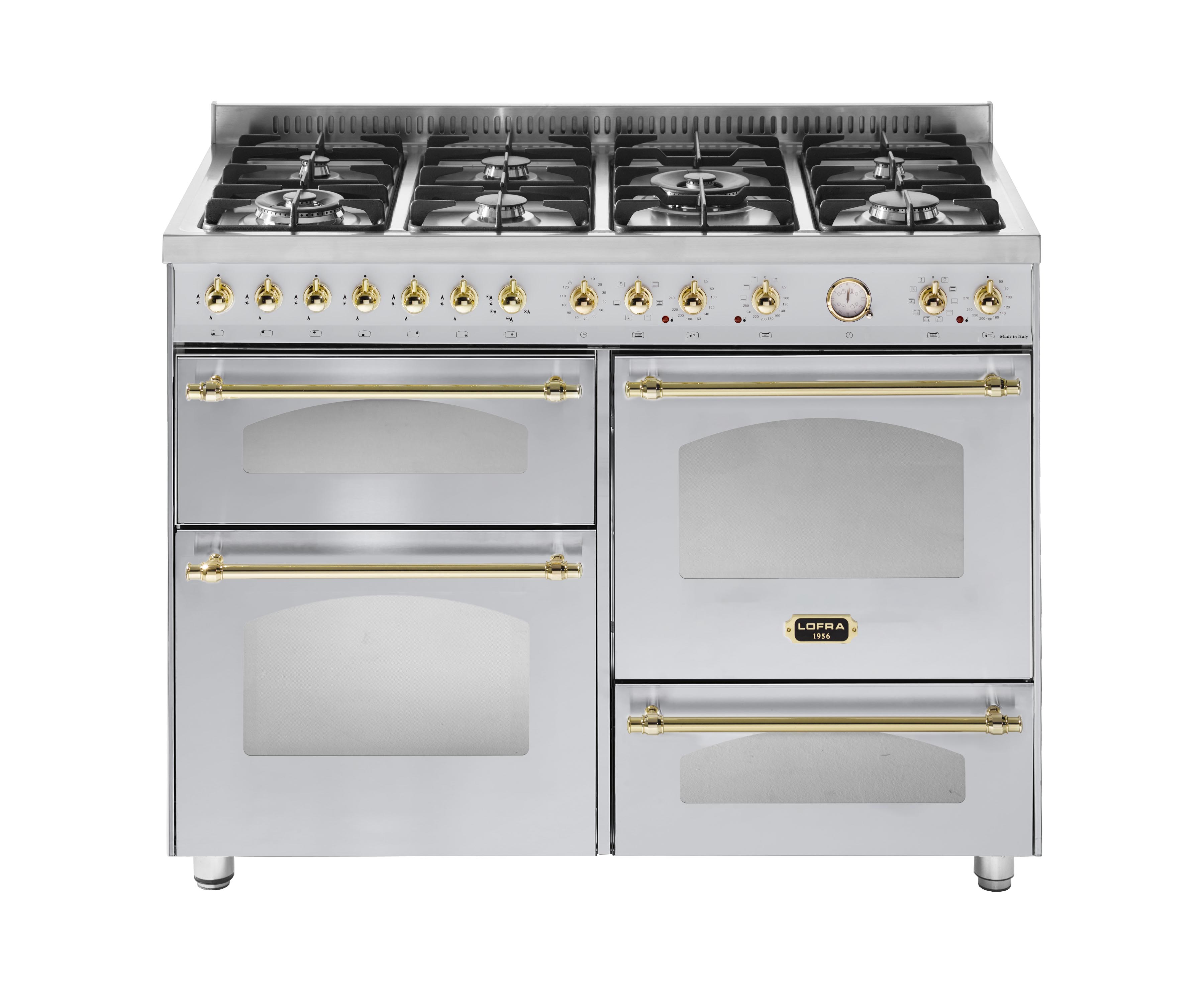 Dolcevita 120 cm Triple Electric Oven Dual Fuel Range Cooker