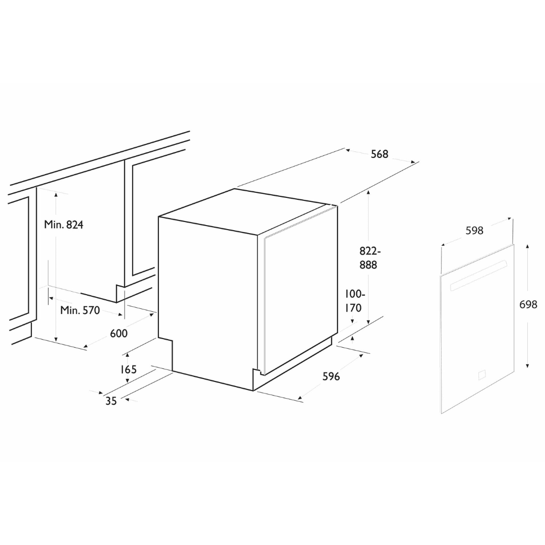 Dishwasher - Lofra Cookers