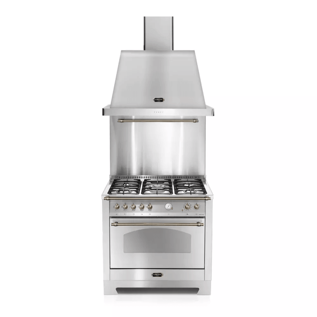 Dolcevita Hood 90 cm - Stainless Steel - Bronze Finish - Lofra Cookers