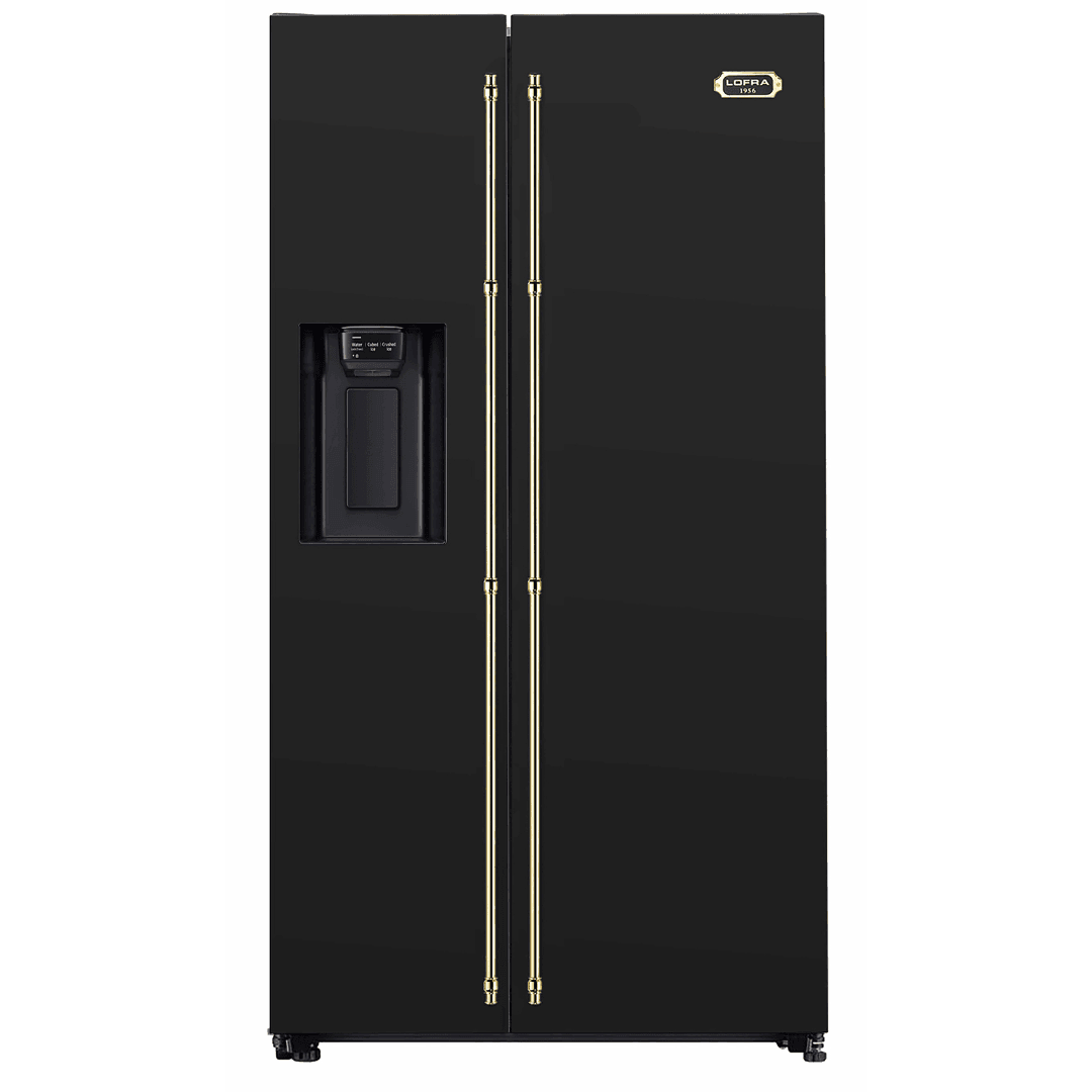 Dolcevita Refrigerator (2 Door) - Black Matte - Lofra Cookers