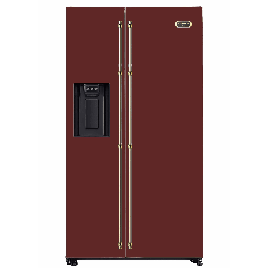 Dolcevita Refrigerator (2 Door) - Red Burgundy - Lofra Cookers