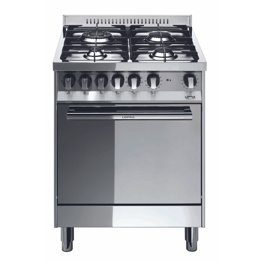 Maxima 60 cm Dual Fuel Range Cooker - Stainless Steel - Lofra Cookers