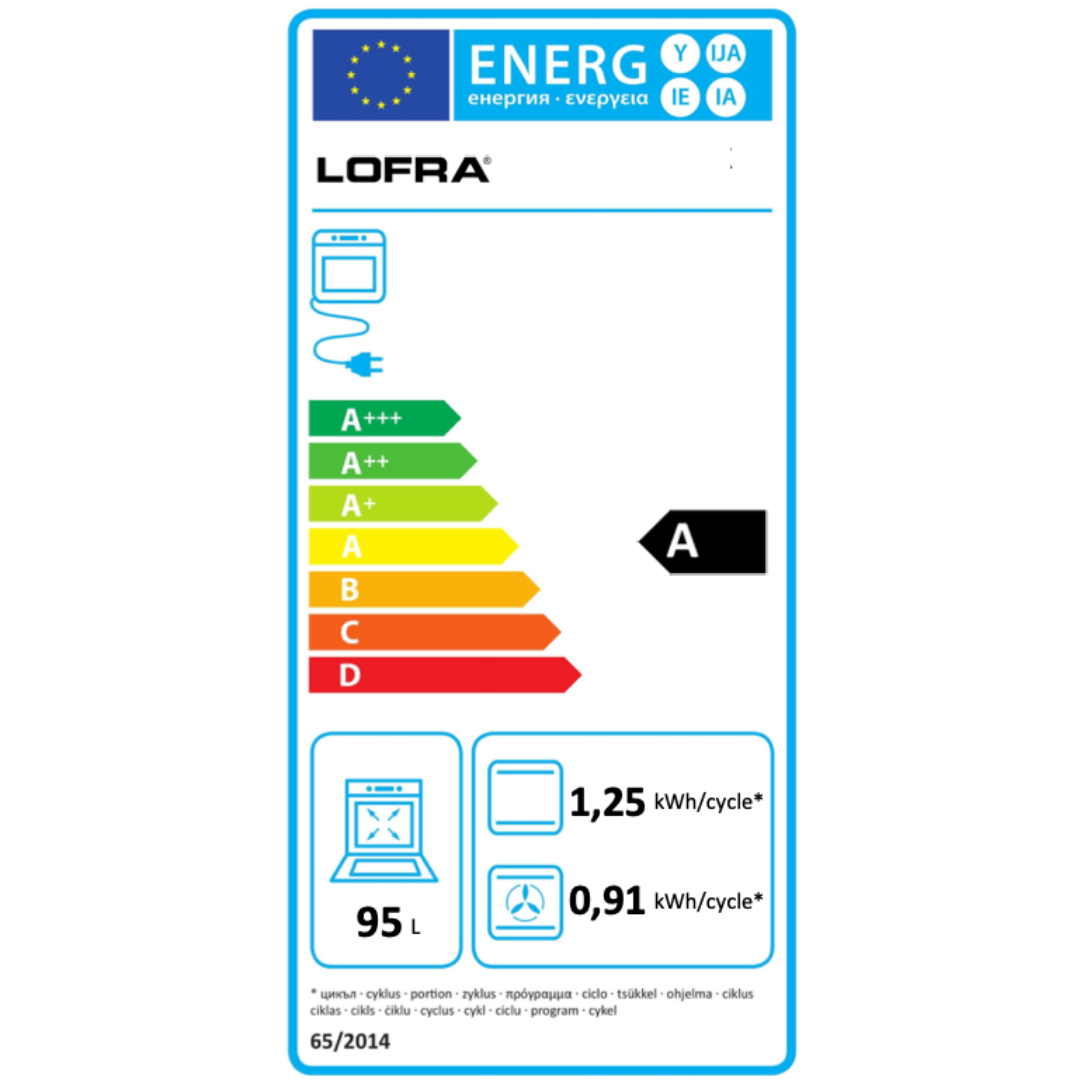 Professional 120 cm Triple Electric Oven Dual Fuel Range Cooker - Ivory White - Lofra Cookers