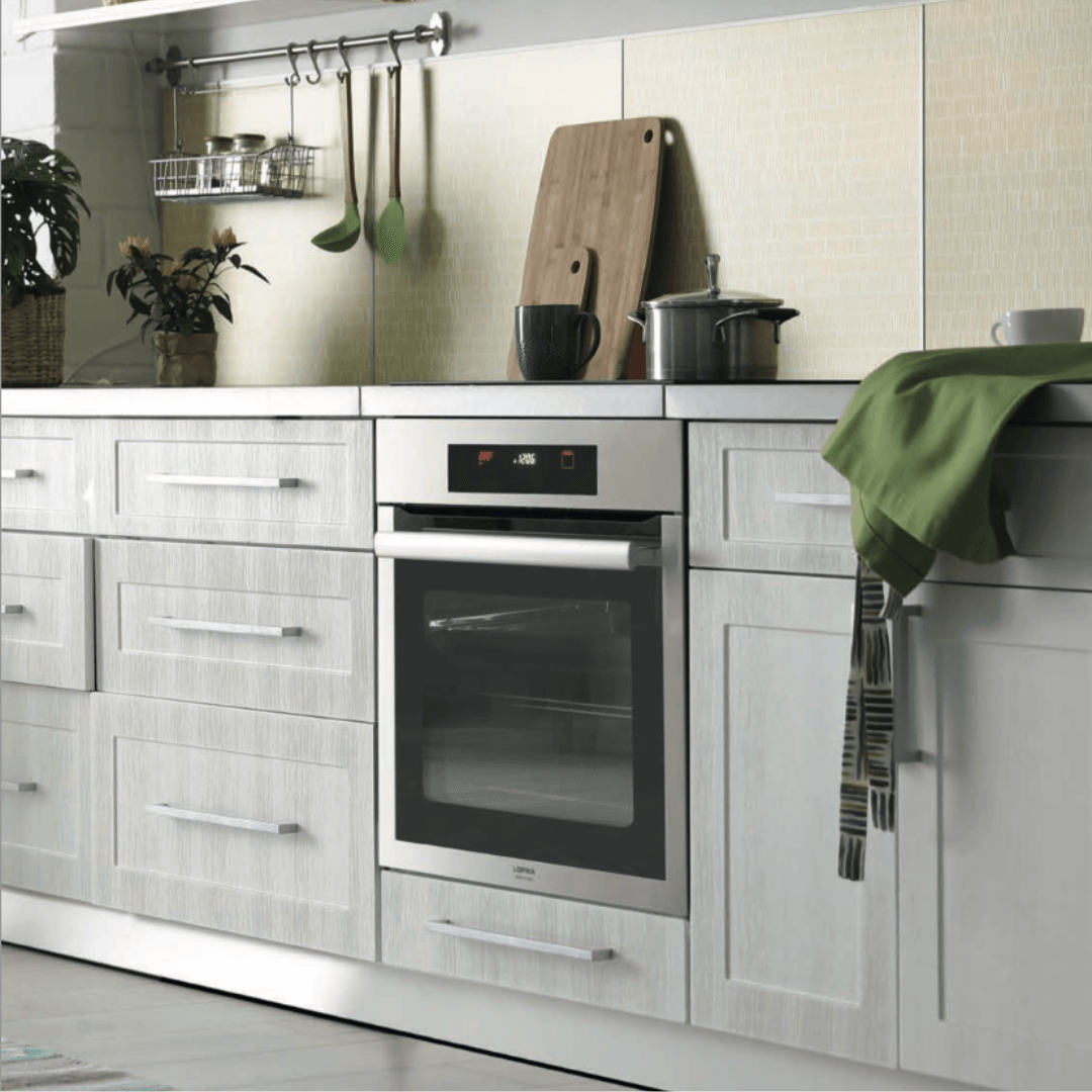 Professional Electric Oven 60 cm - Gemma - Pearl White - Lofra Cookers