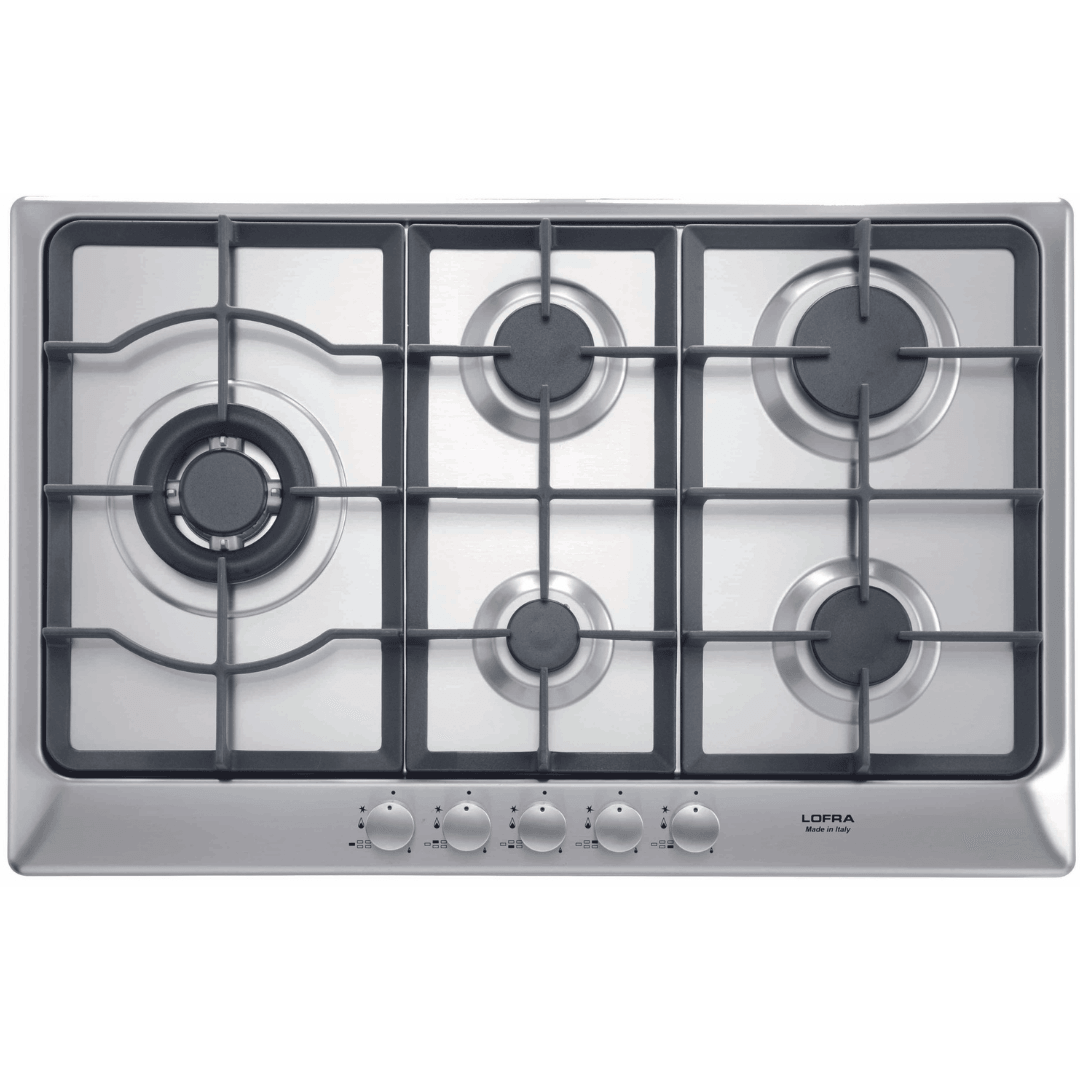 Professional Stainless Steel Hob 75 cm - Artes - Stainless Steel - Lofra Cookers