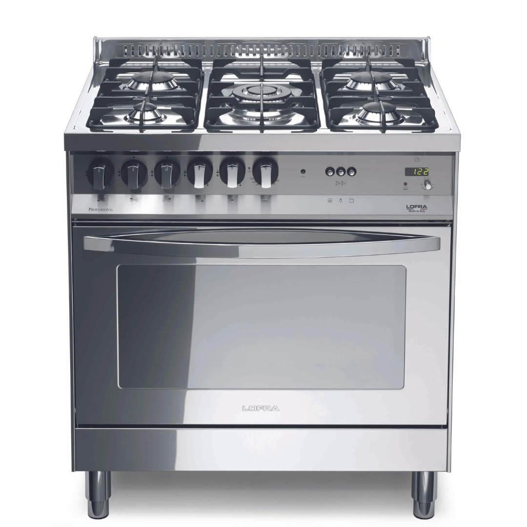 Rainbow 80 cm Gas Range Cooker - Stainless Steel - Lofra Cookers