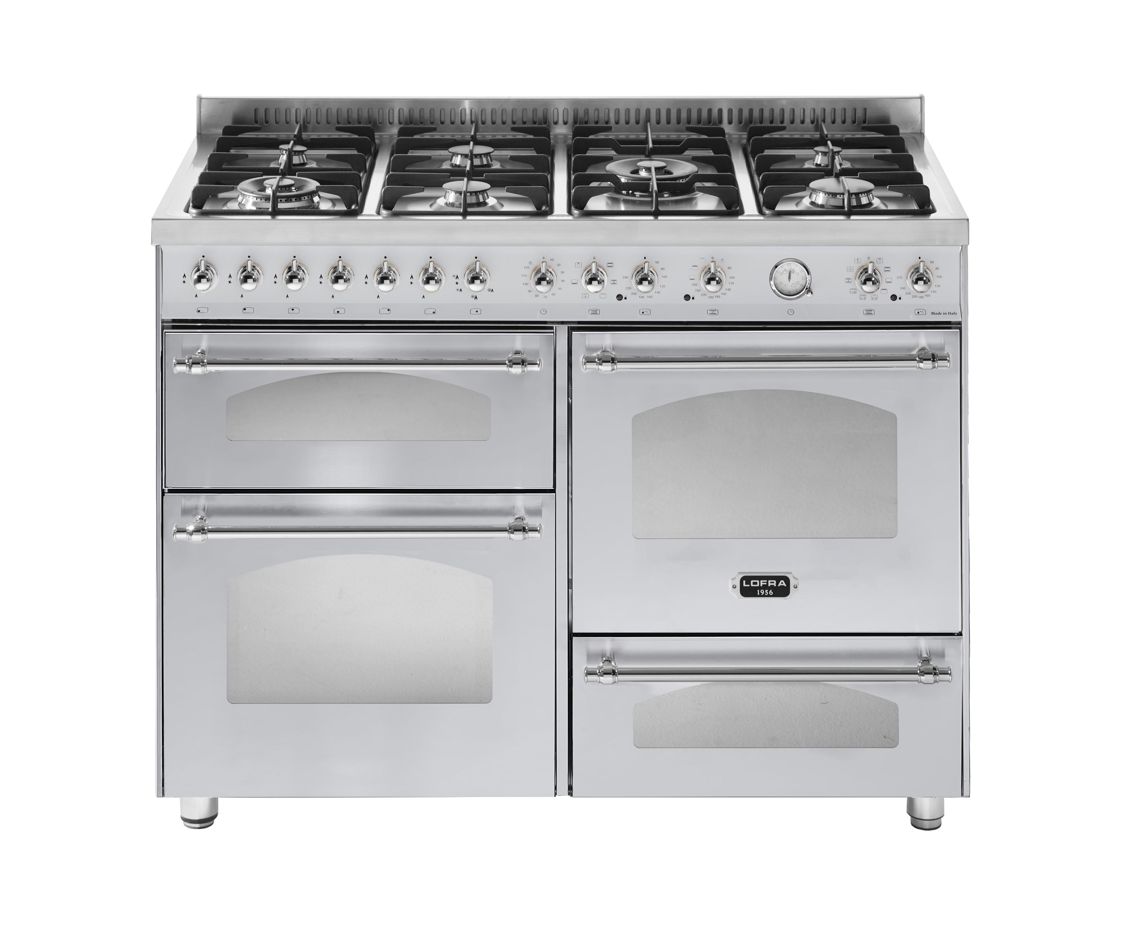 Dolcevita 120 cm Triple Electric Oven Dual Fuel Range Cooker